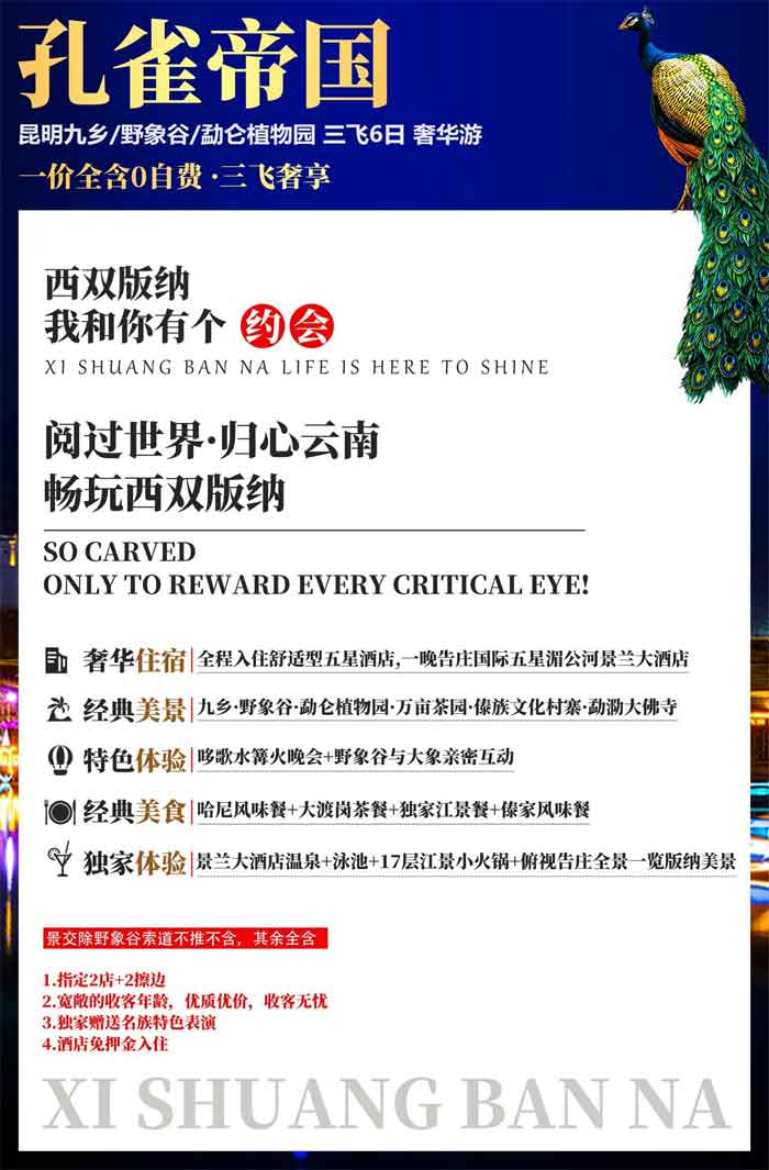 云南版納孔雀帝國1